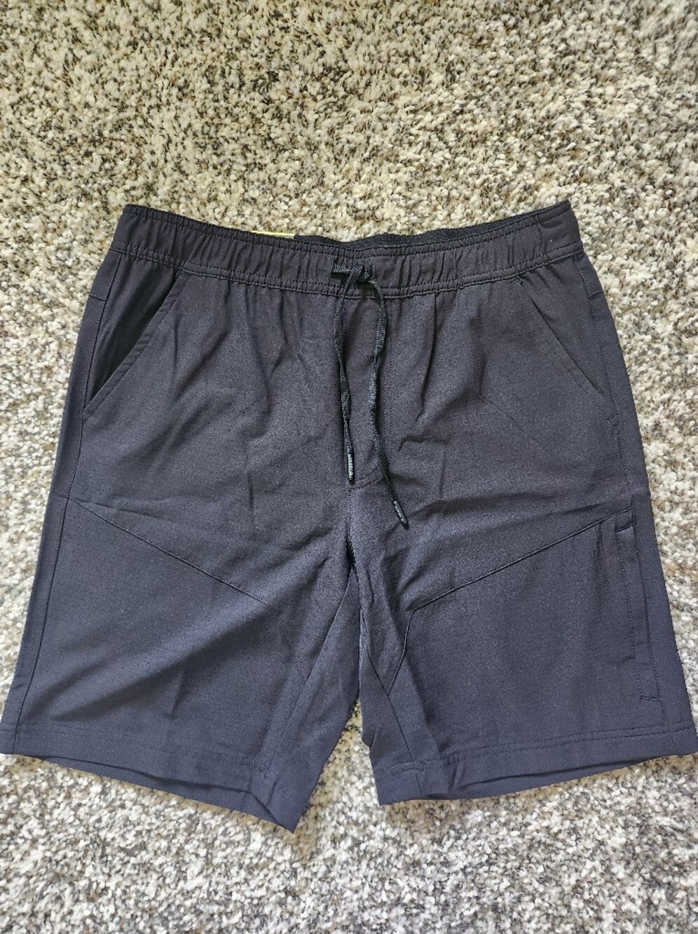 Gerry Weber Men's Black Athletic Drawstring Shorts